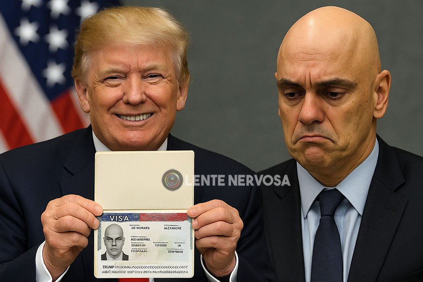 EUA suspendem vistos de Alexandre de Moraes, ministros do STF e familiares
