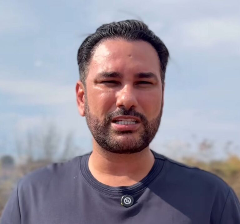 Vereador Marcos Combate denuncia queimada criminosa no bairro Flodoaldo Pontes Pinto