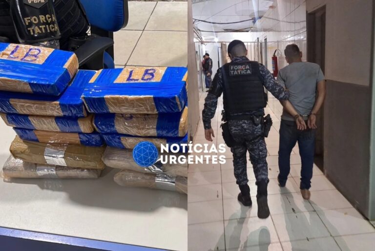 Trio é preso com mais de 10 kg de drogas em vila de apartamentos na zona sul de Porto Velho