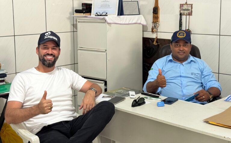 Deputado Nim Barroso visita Presidente Médici e reforça compromisso com o desenvolvimento do município