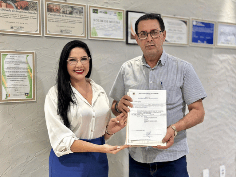 Deputada Federal Cristiane Lopes e Prefeito Aldo Júlio anunciam construção da Praça da Bíblia em Rolim de Moura