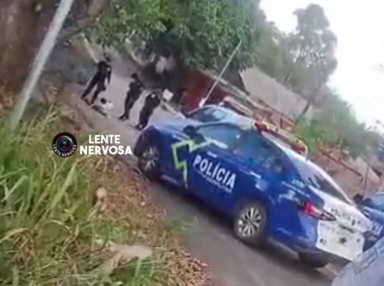 Criminosos promovem ataque a tiros e deixam homem e criança baleados próximo à faculdade