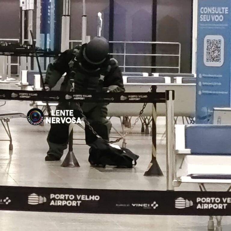 BOMBA FALSA – Polícia Federal investiga crime de atentado ocorrido no aeroporto de Porto Velho – VEJA VÍDEO