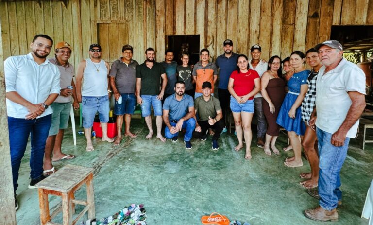 Deputado Nim Barroso visita o distrito do Quinto BEC, em Machadinho d’Oeste e reforça apoio às associações rurais
