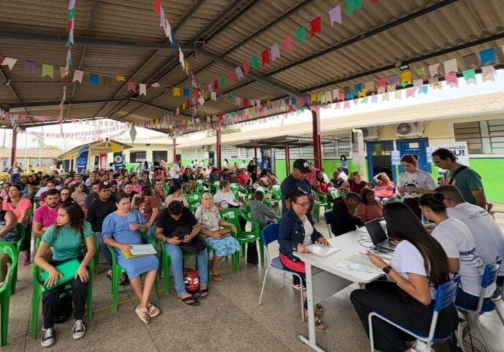 Rondônia Cidadã realiza mais de 2 mil atendimentos em Ji-Paraná e prepara edição especial noturna em Pimenta Bueno