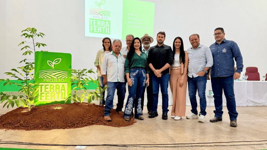 Cristiane Lopes e IFRO lançam Projeto Terra Fértil para impulsionar a agricultura em Rondônia