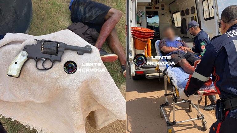 Criminoso foge e abandona comparsa baleado por policial penal após roubo de celular em frente ao Cemetron