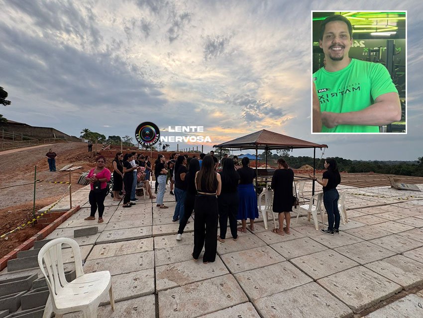 Familiares e amigos se despedem de personal trainer, em Porto Velho - VÍDEO