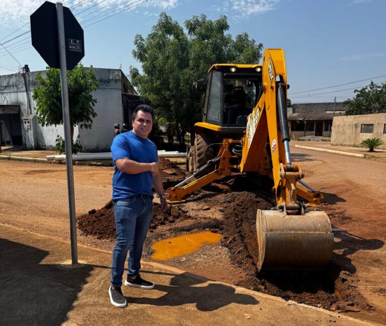 Pedido de Edimilson Dourado garante reparo em via importante na zona sul de Porto Velho