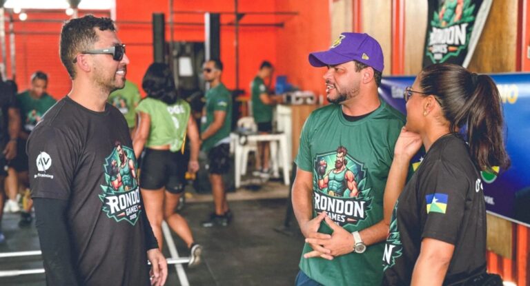 O deputado estadual Edevaldo Neves patrocinou o maior campeonato de CrossFit de Porto Velho