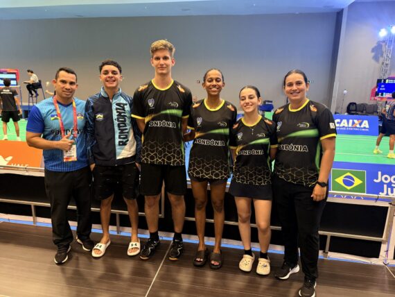 Rondônia conquista medalha de ouro, prata e bronze no badminton nos Jogos da Juventude 2025