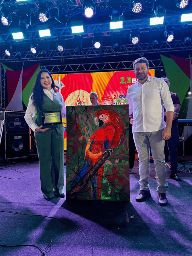 Deputada federal Cristiane Lopes prestigia a 2ª Semana Rondoniense de Arte, Patrimônio e Cultura do IFRO