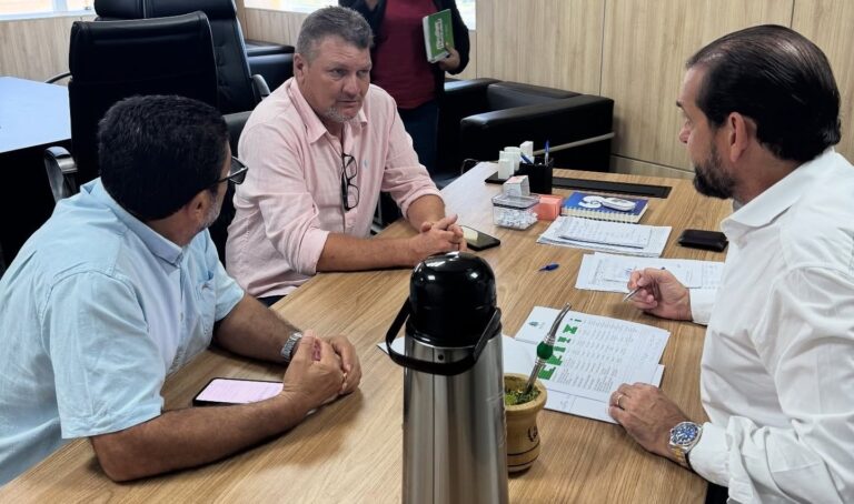 Deputado Laerte Gomes recebe lideranças políticas de vários municípios em gabinete parlamentar