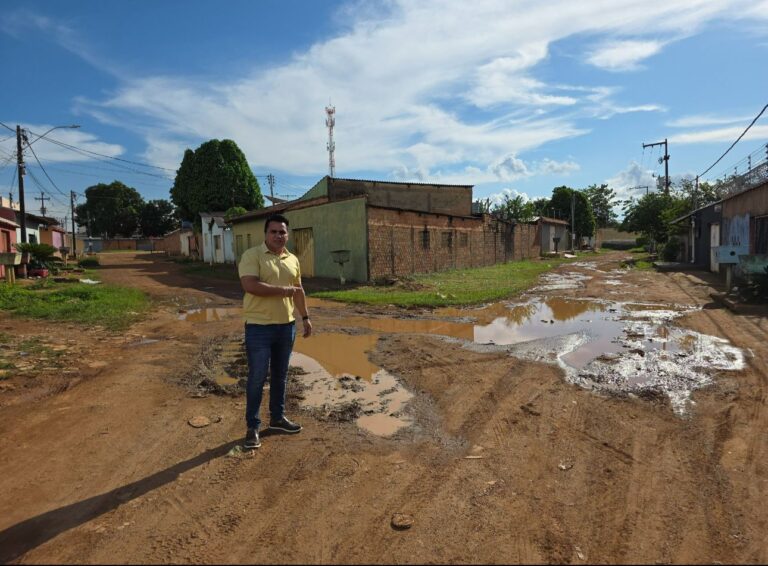 Vereador Edimilson Dourado solicita e Prefeitura realiza serviço de drenagem no bairro Castanheira