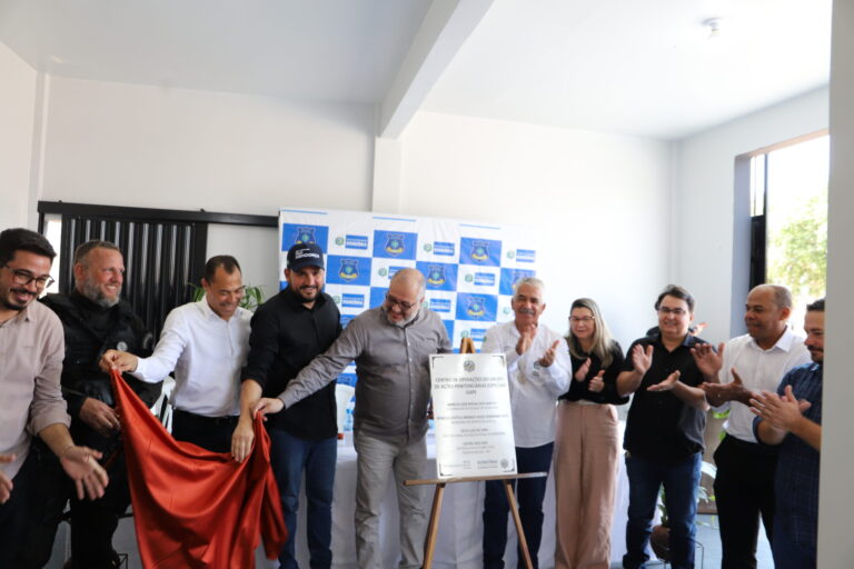 Governo de RO inaugura Centro de Operações do GAPE construído com mão de obra reeducanda, em Pimenta Bueno