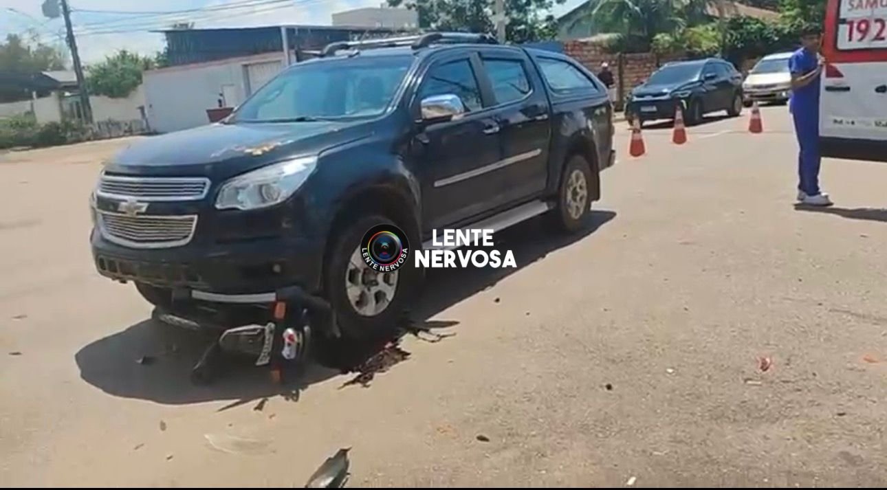 a1 Mulher morre e outra fica gravemente ferida em dois acidentes consecutivos no Bairro Embratel