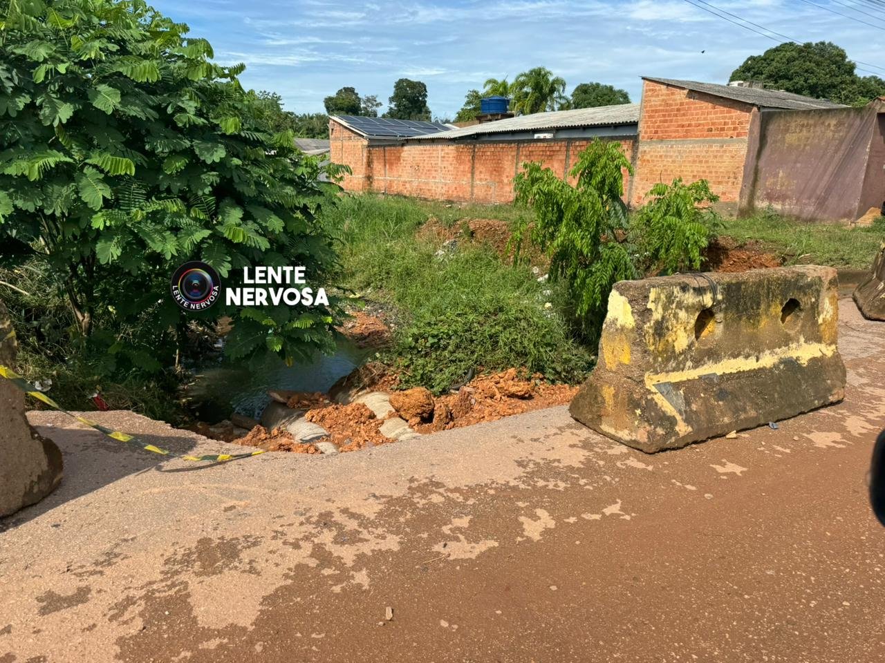 cs1 Prefeitura age rápido e inicia recuperação de trecho da Avenida Campos Sales após desbarrancamento