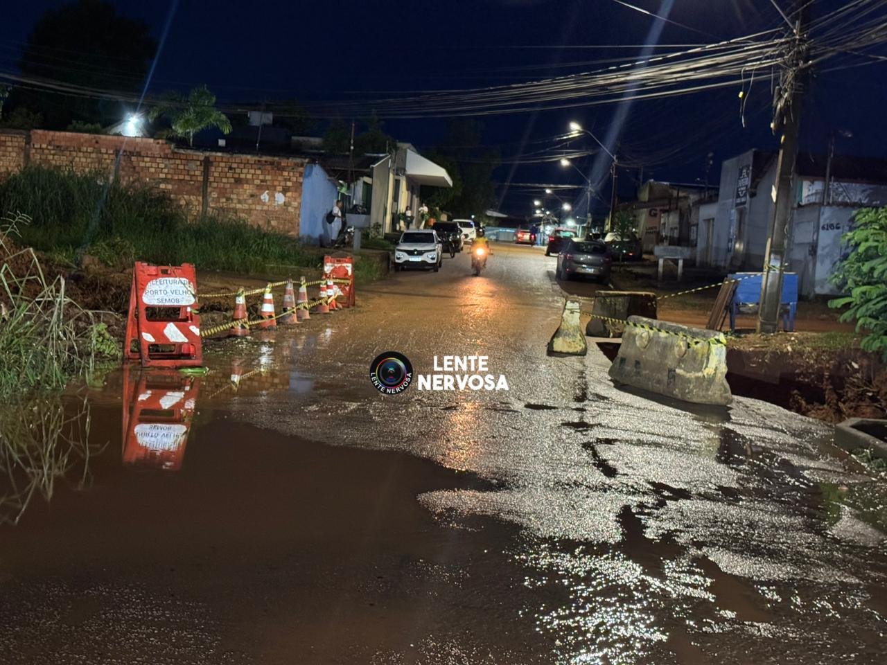 cs4 Prefeitura age rápido e inicia recuperação de trecho da Avenida Campos Sales após desbarrancamento