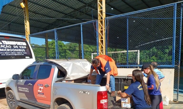 Prefeitura participa de ação solidária da Igreja Nossa Senhora do Perpétuo Socorro em Canutama