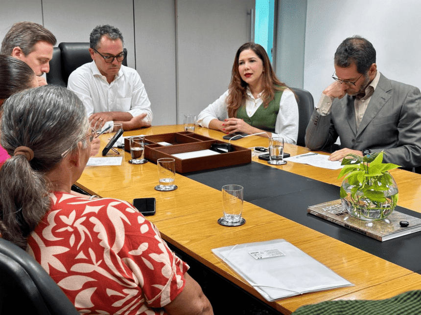 foto dentro da materia Rio Pardo Deputada Federal Cristiane Lopes reforça compromisso com os produtores rurais do distrito de Rio Pardo em reunião decisiva