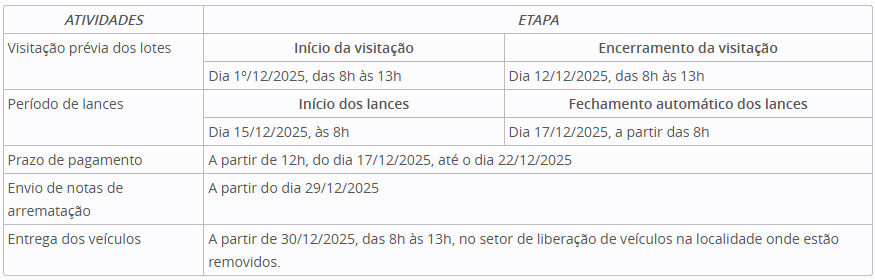 Abertura de leilões do Detran-RO disponibiliza mais de 500 veículos em municípios do estado 2 Abertura de leilões do Detran-RO disponibiliza mais de 500 veículos em municípios do estado