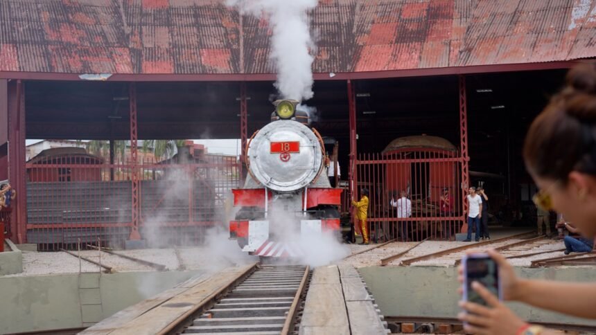 Locomotiva 18 faz nova exibição neste domingo (23)