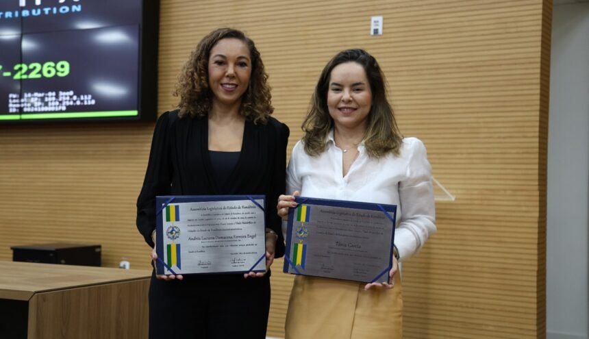 Reconhecimento - Procuradora e Promotora do MPRO são homenageadas em sessão solene da Alero 1 Reconhecimento - Procuradora e Promotora do MPRO são homenageadas em sessão solene da Alero