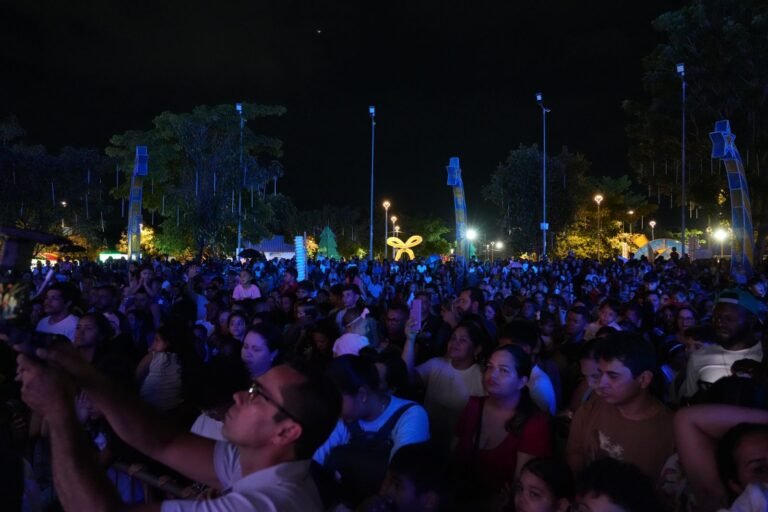 Mais de 103 mil pessoas passaram pelo Parque da Cidade desde a abertura do Natal