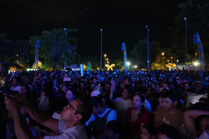 Mais de 103 mil pessoas passaram pelo Parque da Cidade desde a abertura do Natal