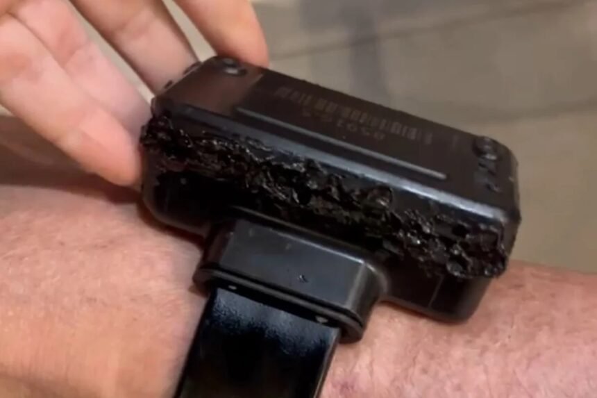 Bolsonaro confessa que queimou tornozeleira com ferro quente e justifica: “Curiosidade” 1 Bolsonaro confessa que queimou tornozeleira com ferro quente e justifica: “Curiosidade”