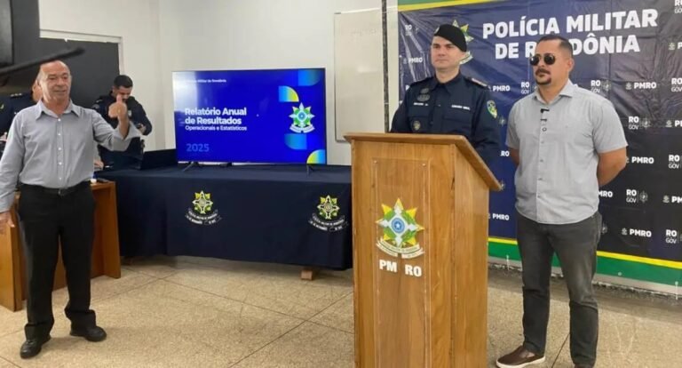 Polícia Militar de Rondônia apresenta balanço positivo e redução de crimes em 2025