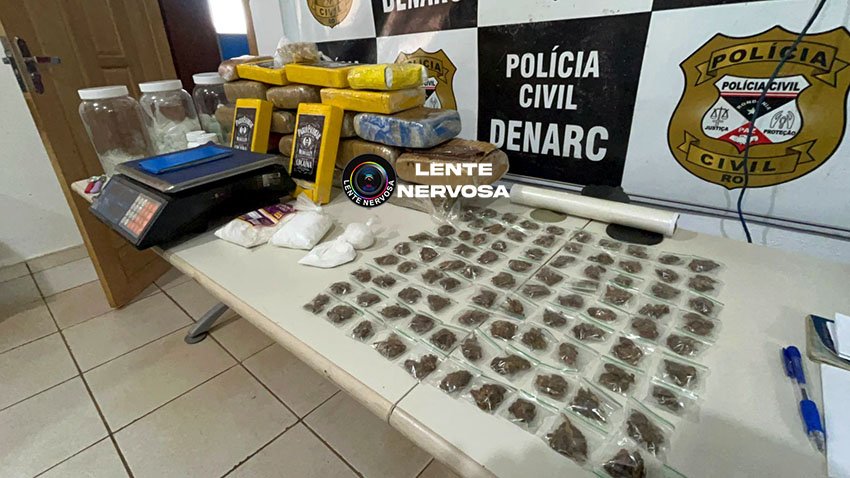 Operação do Denarc desarticula ponto de armazenamento de drogas no bairro Socialista