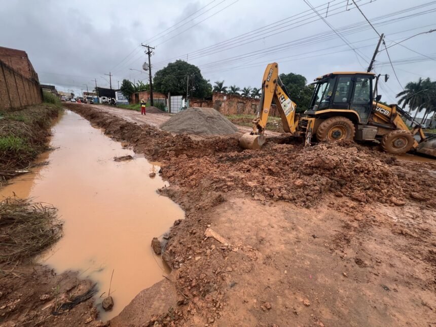 Prefeitura enfrenta problema histórico de alagamentos com nova drenagem e substituição de manilhas