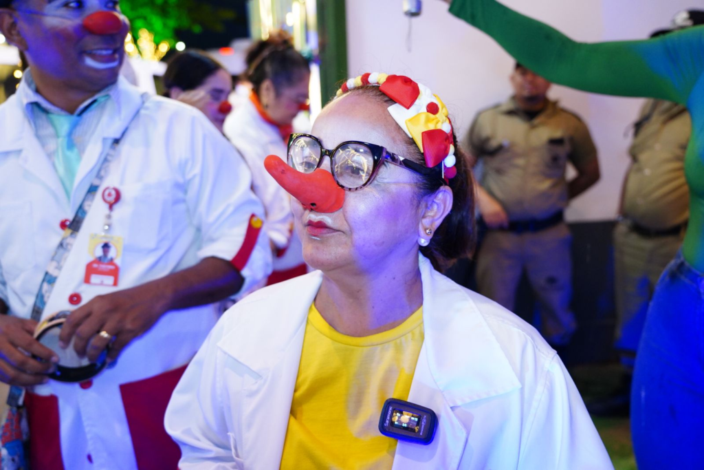 Crianças do Cosme e Damião participam de programação do Natal Porto Velho Luz