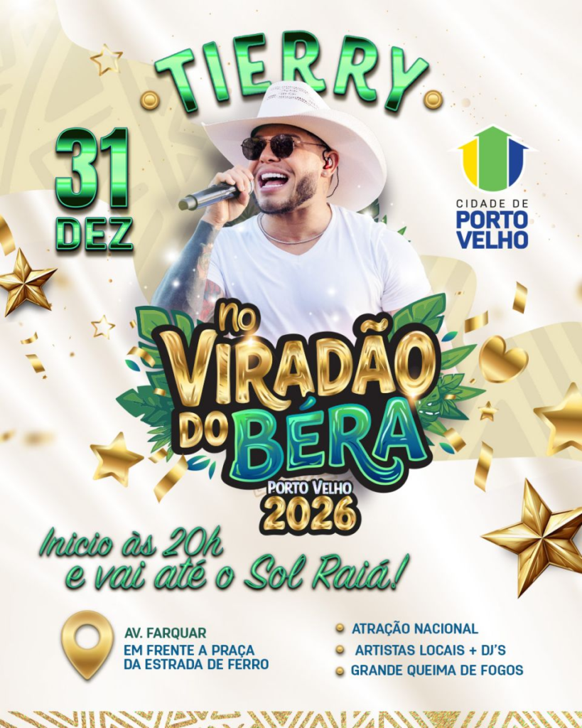 Viradão do Béra terá atração nacional e transmissão ao vivo