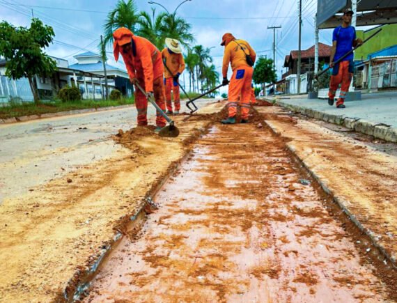 Ruas de Ji-Paraná passam por recuperação asfáltica com serviços do governo de Rondônia 1 Ruas de Ji-Paraná passam por recuperação asfáltica com serviços do governo de Rondônia