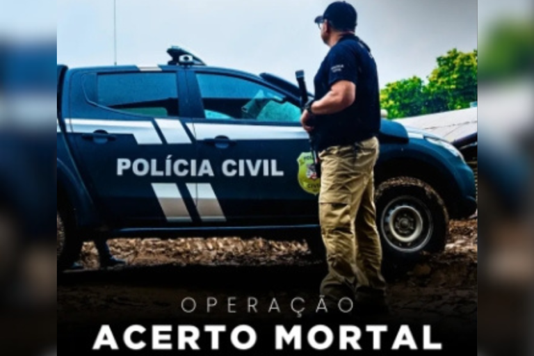 Polícia Civil deflagra Operação “Acerto Mortal” e prende suspeito de homicídio em Nova Mamoré