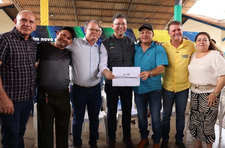 Governador Coronel Marcos Rocha entrega equipamentos e anuncia novos investimentos em Colorado do Oeste