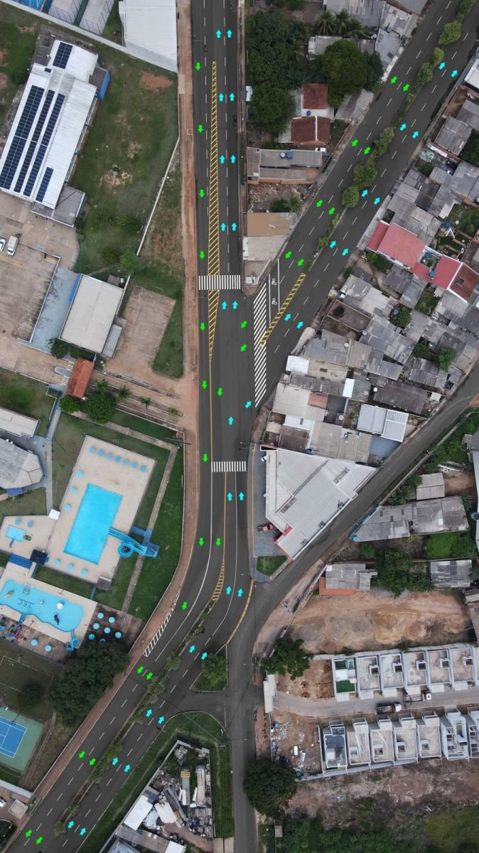 sinalizacao2 Sinalização será reorganizada para melhorar o fluxo na Penal com Imigrantes