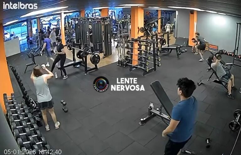 Homem é esfaqueado e morre dentro de academia no Paraná – VEJA O VÍDEO