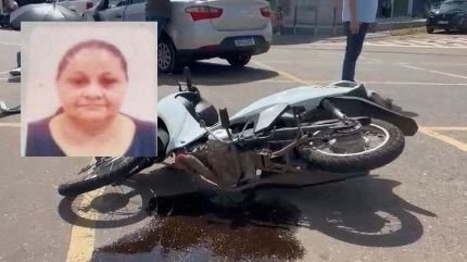 Motociclista envolvida em acidente na capital morre no Hospital João Paulo II