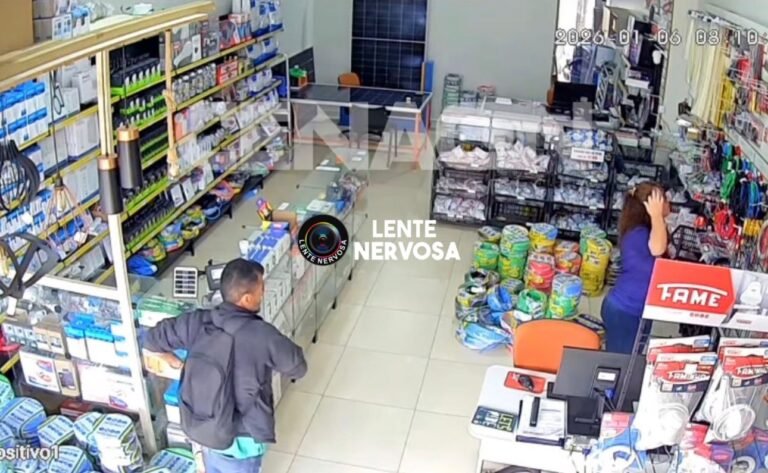 Homem se passa por cliente e furta rolo de fios em loja na zona leste de Porto Velho – VÍDEO