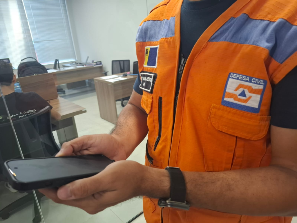 Defesa Civil emite alerta laranja para chuvas intensas e ventos em Porto Velho