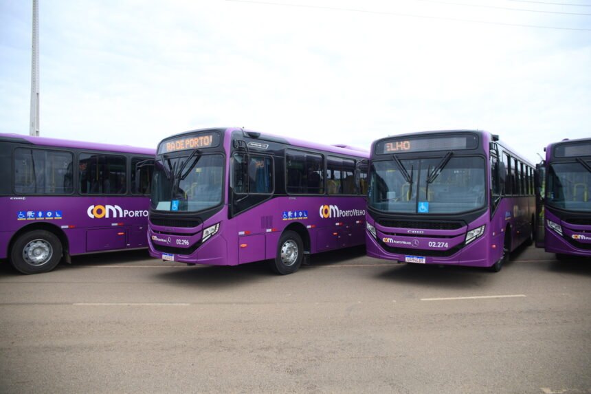 Porto Velho recebe 51 ônibus e mantém a menor tarifa entre as capitais