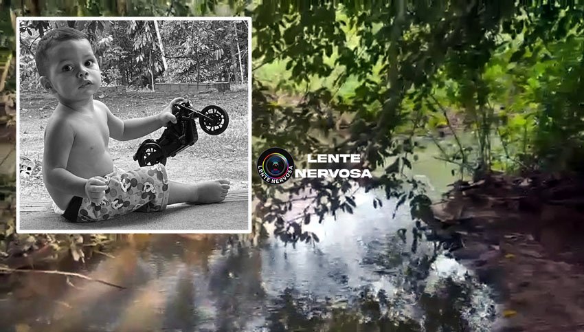 Criança de dois anos é encontrada morta em córrego na zona leste de Porto Velho