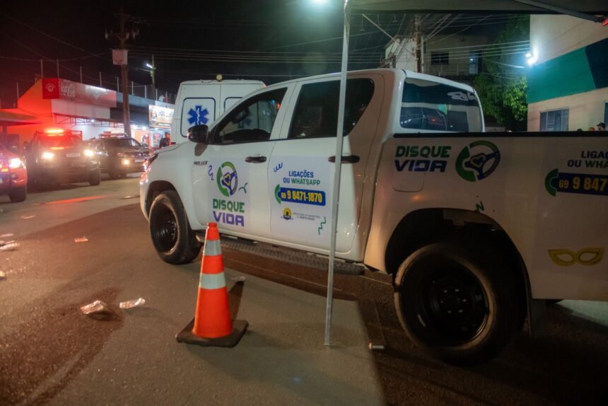 “Disque Vida” garante segurança aos motoristas no Carnaval em PVH