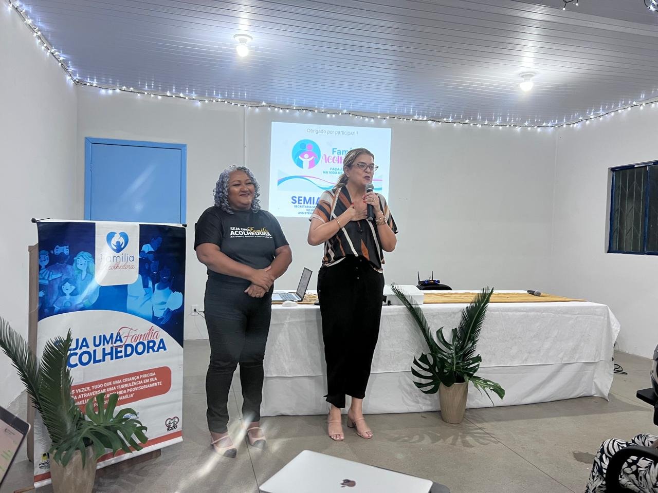 Cinco famílias são habilitadas no Serviço Família Acolhedora