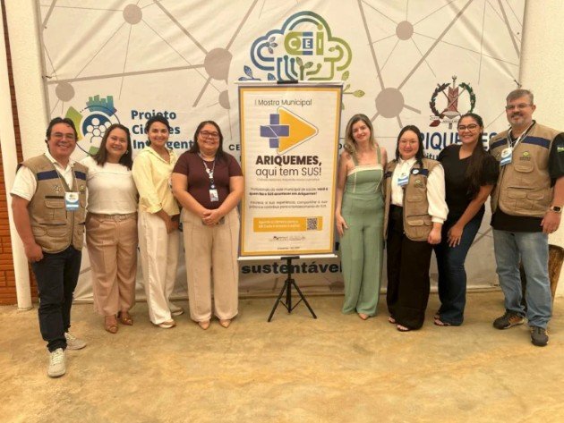 Técnicos da Agevisa/RO avaliam experiências exitosas do SUS em mostra de saúde em Ariquemes