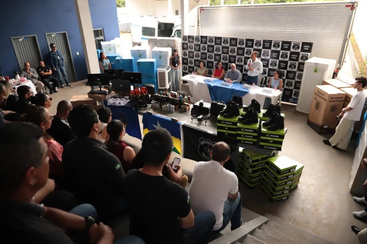 Governo de RO entrega equipamentos e reforça estrutura do sistema prisional