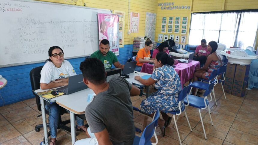Ação itinerante do Cadastro Único alcança mais de 500 famílias 1 Ação itinerante do Cadastro Único alcança mais de 500 famílias
